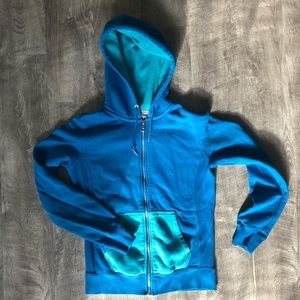 Nike Zip up hooded jacket size small